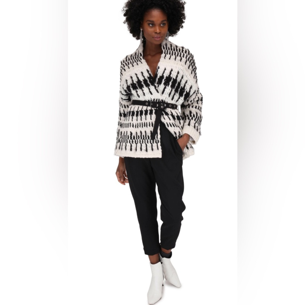 BRUNELLO CUCINELLI Patterned Cashmere and Wool Cardigan